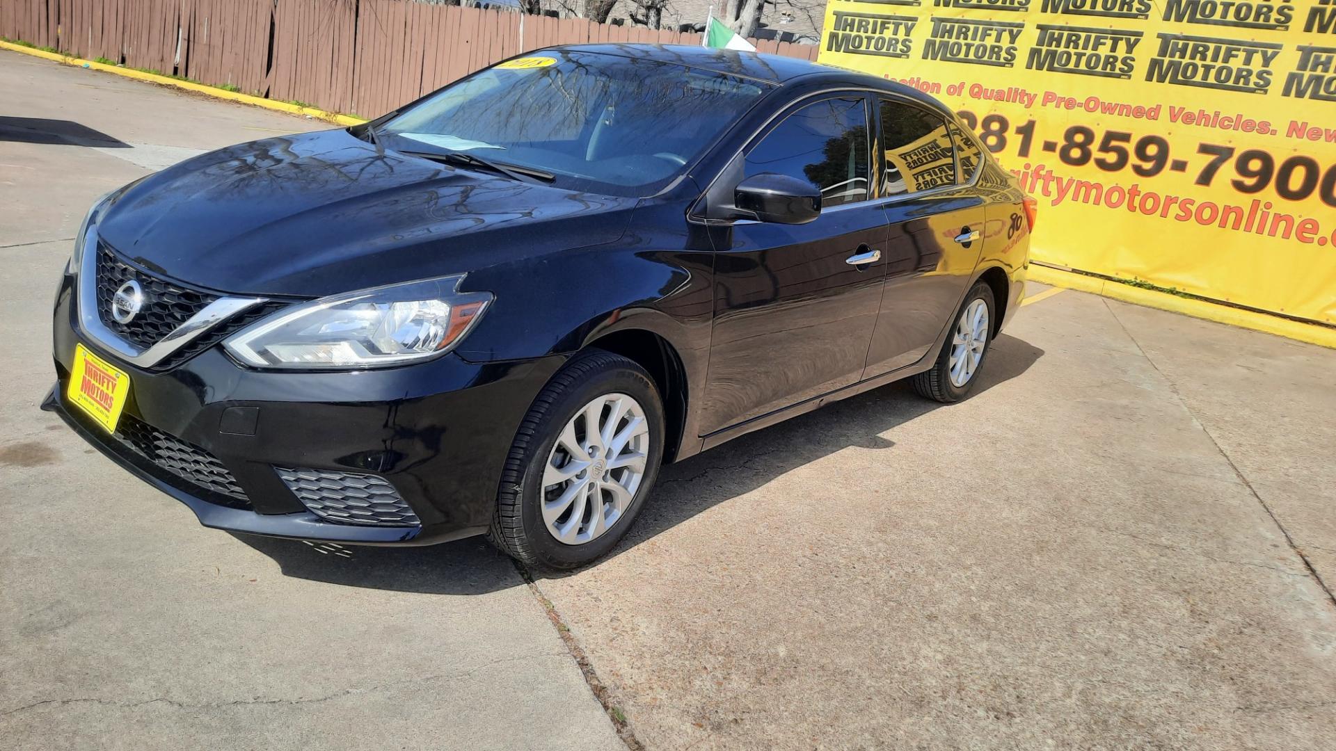 2018 Nissan Sentra (3N1AB7AP3JY) , located at 16710 Clay Rd., Houston, TX, 77084, (281) 859-7900, 29.834864, -95.656166 - Photo#1